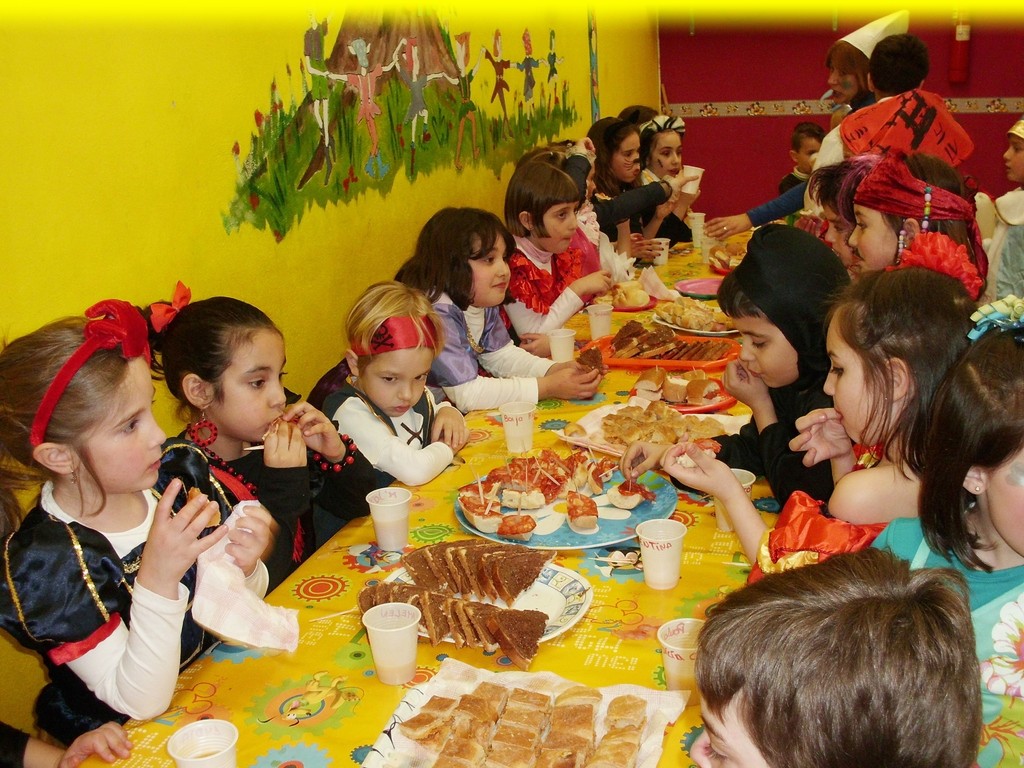 Fiesta infantil con comida